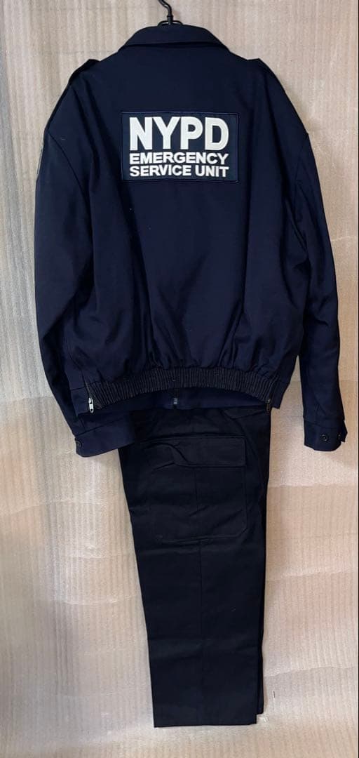 お値下げ 珍品 NYPD ESU ニューヨーク市警 特殊部隊 ESU 上下セット
