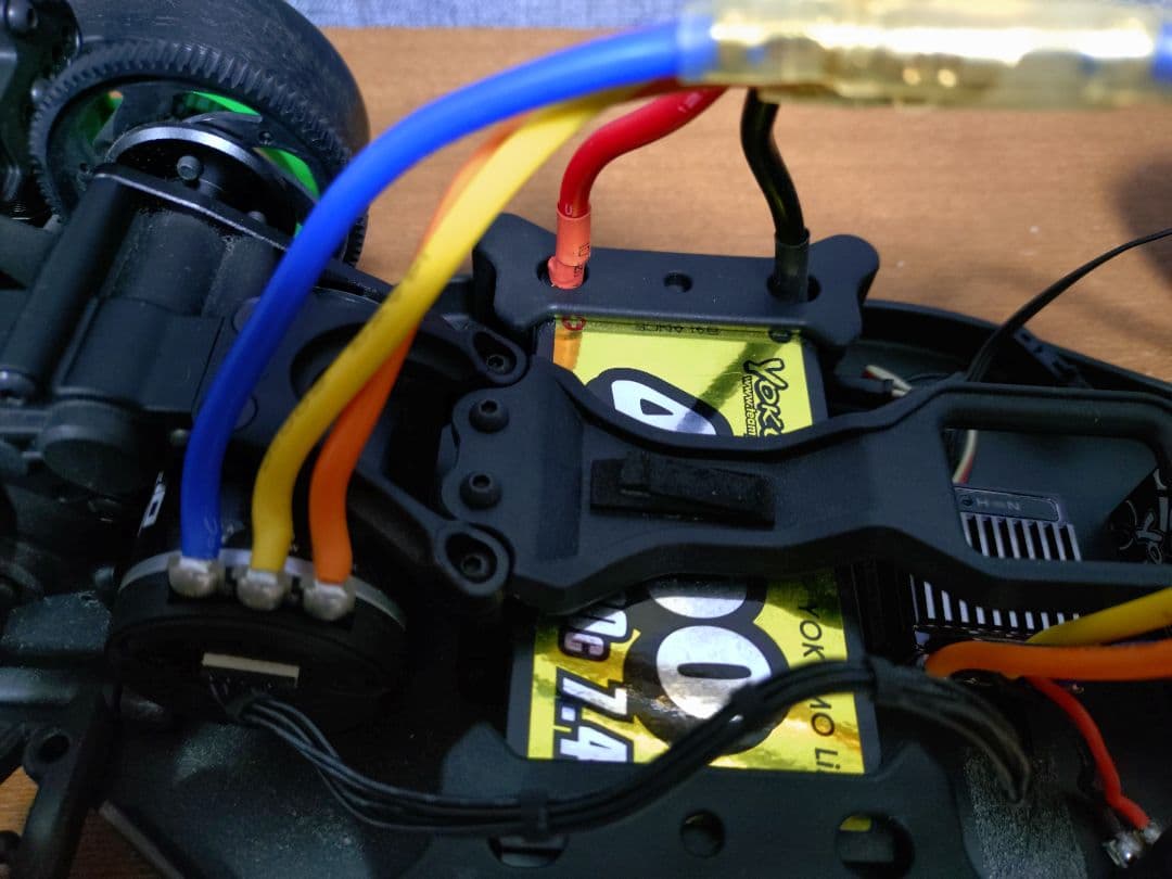 ヨコモYD−2E、 ブラシレスモーター、サーボ、ジャイロ、バッテリー