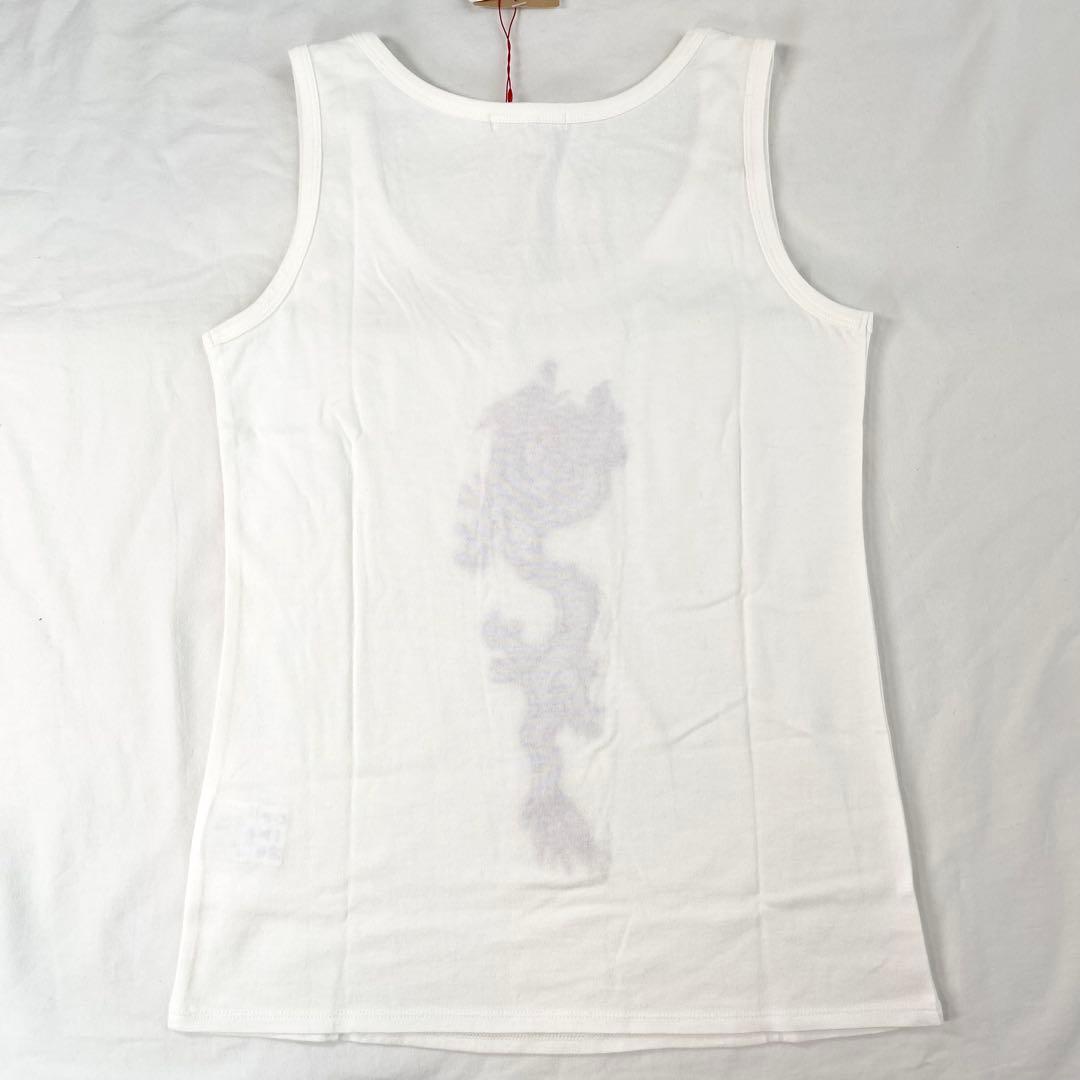 新品✨ VIVIENNE TAM タンクトップ 龍 刺繍 ラインストーン 0