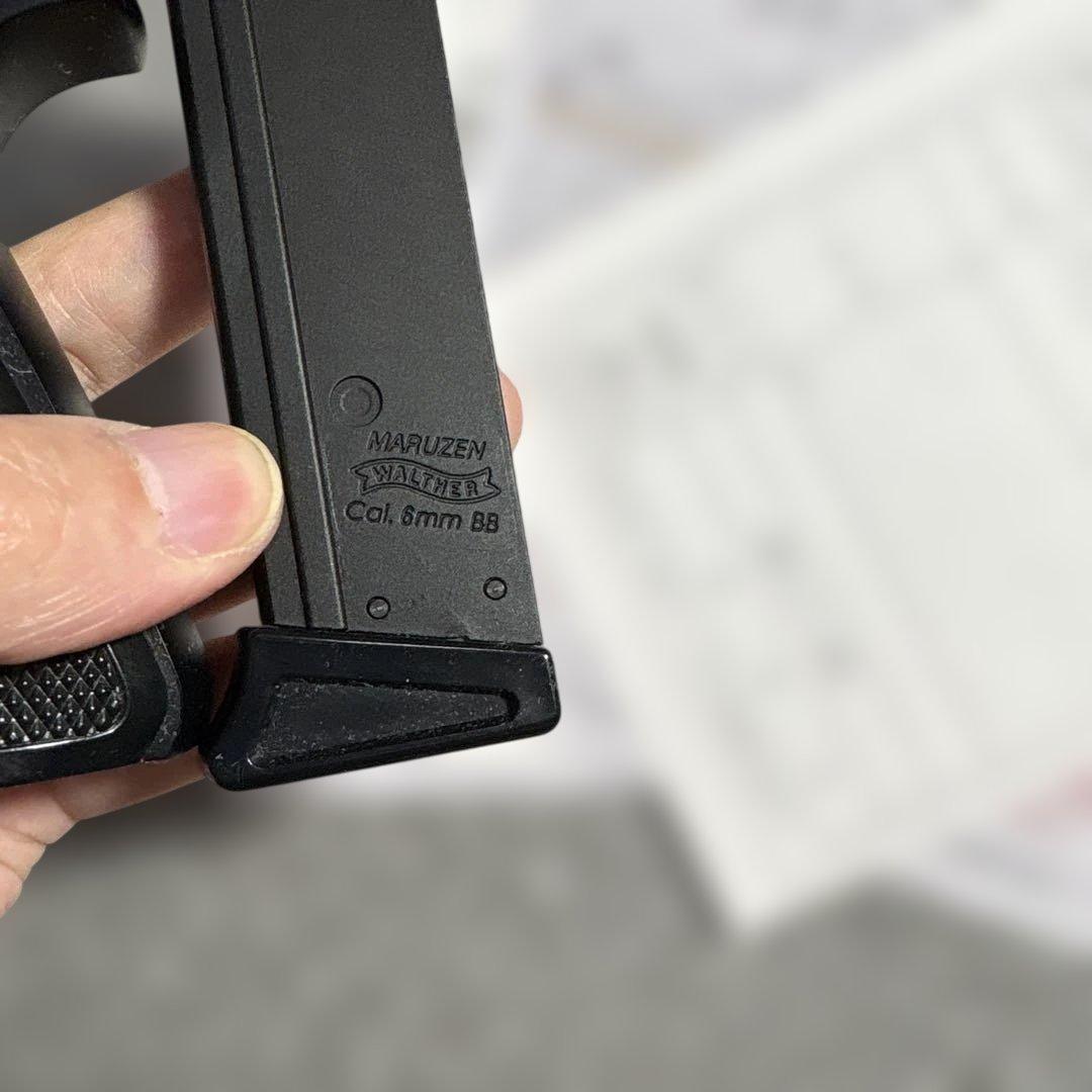 お*ヨ様 606 マルゼンワルサー ニューPPK/S ガスブローバック ブラック