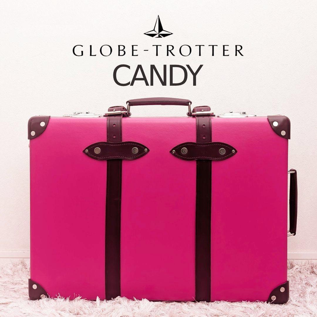 入手難★超美品★グローブトロッター２輪・21インチ限定品トロリースーツケース中古