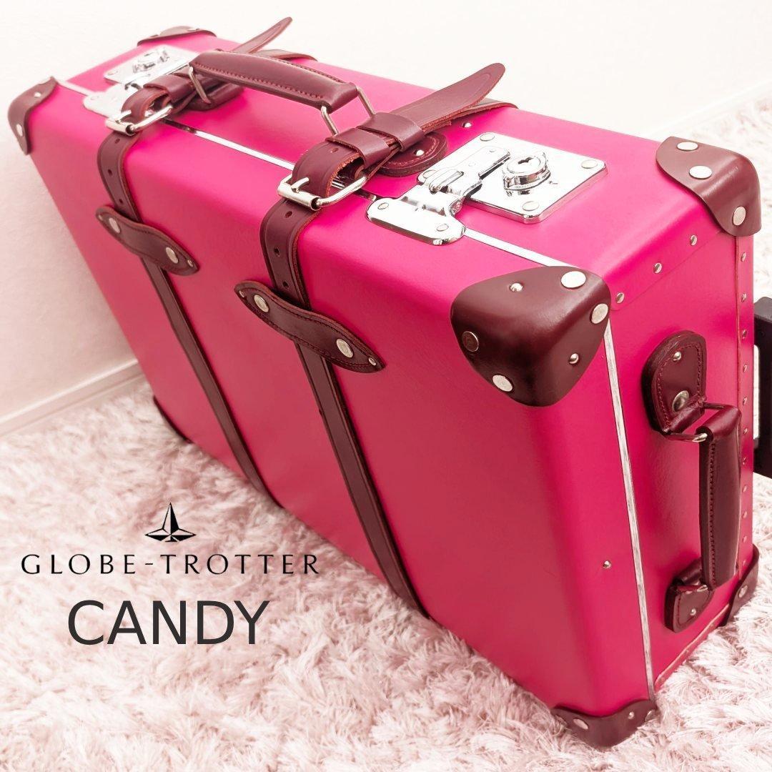 入手難★超美品★グローブトロッター２輪・21インチ限定品トロリースーツケース中古