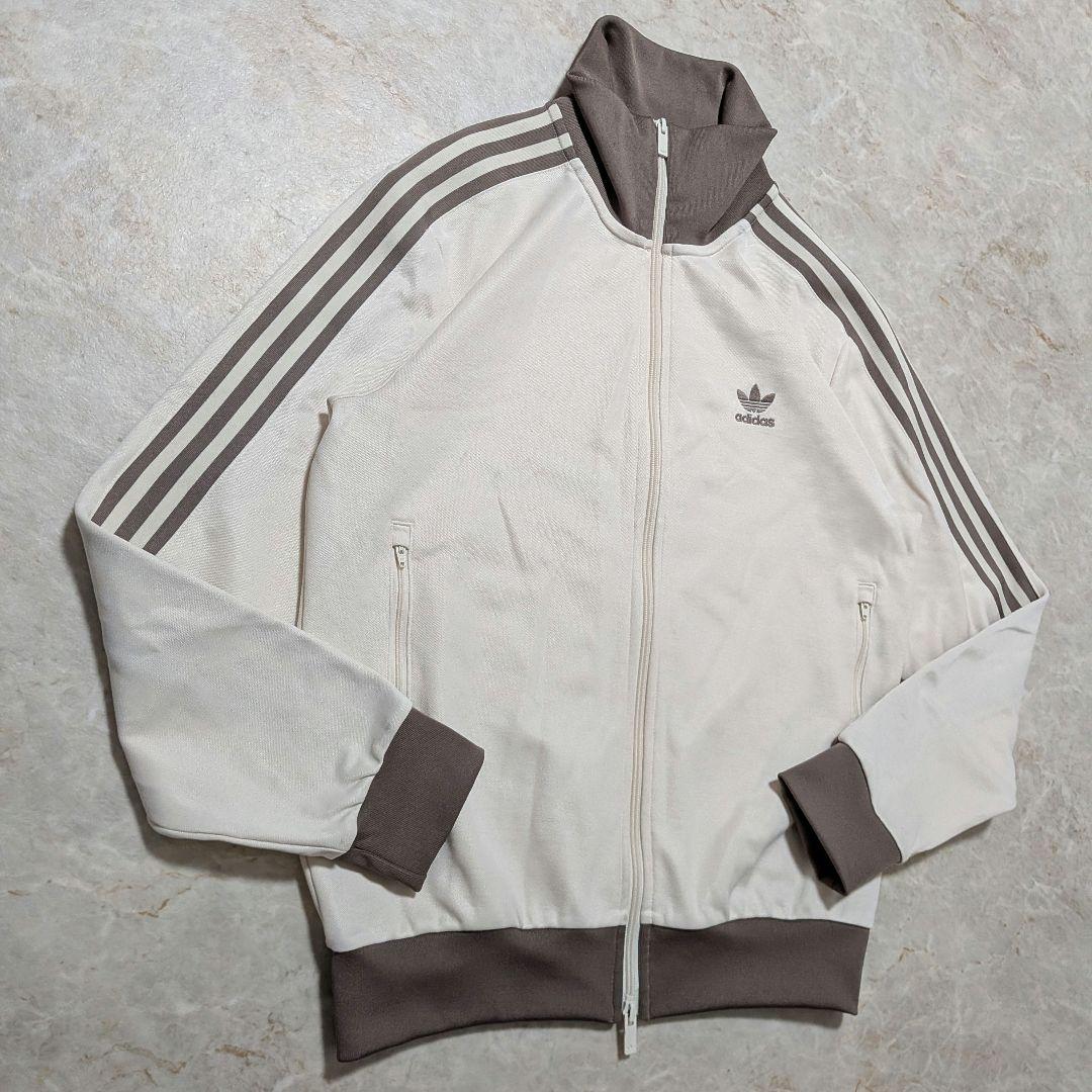 超希少⭐完売品 adidasトラックジャケット ベージュブラウン XL 山本彩
