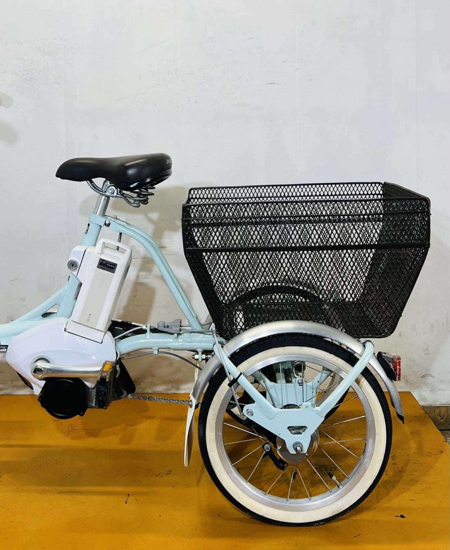 送料無料条件付きBRIDGESTONE 電動アシスト自転車三輪車(18/16型)