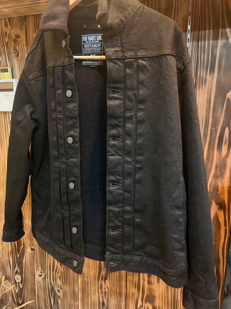 HYSTERIC GLAMOUR MINEDENIM ブラックデニムジャケット