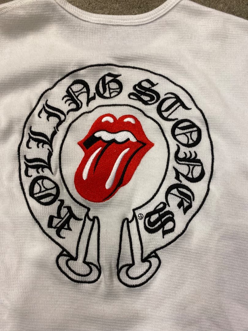 ジャケット・アウター CHROME HEARTS rolling stones thermal L/S