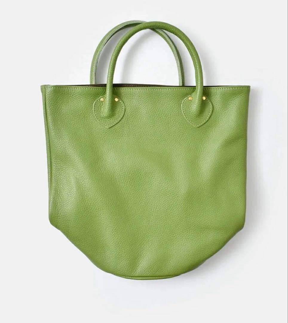 MARINEDAY “JACKALL” シュリンク カウレザー バケツバッグ