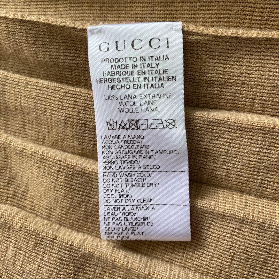 GUCCI ニットプリーツワンピース　8Y