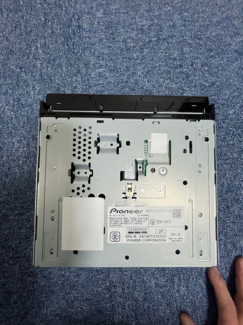 carrozzeria AVIC-RZ821-Dカーナビゲーション