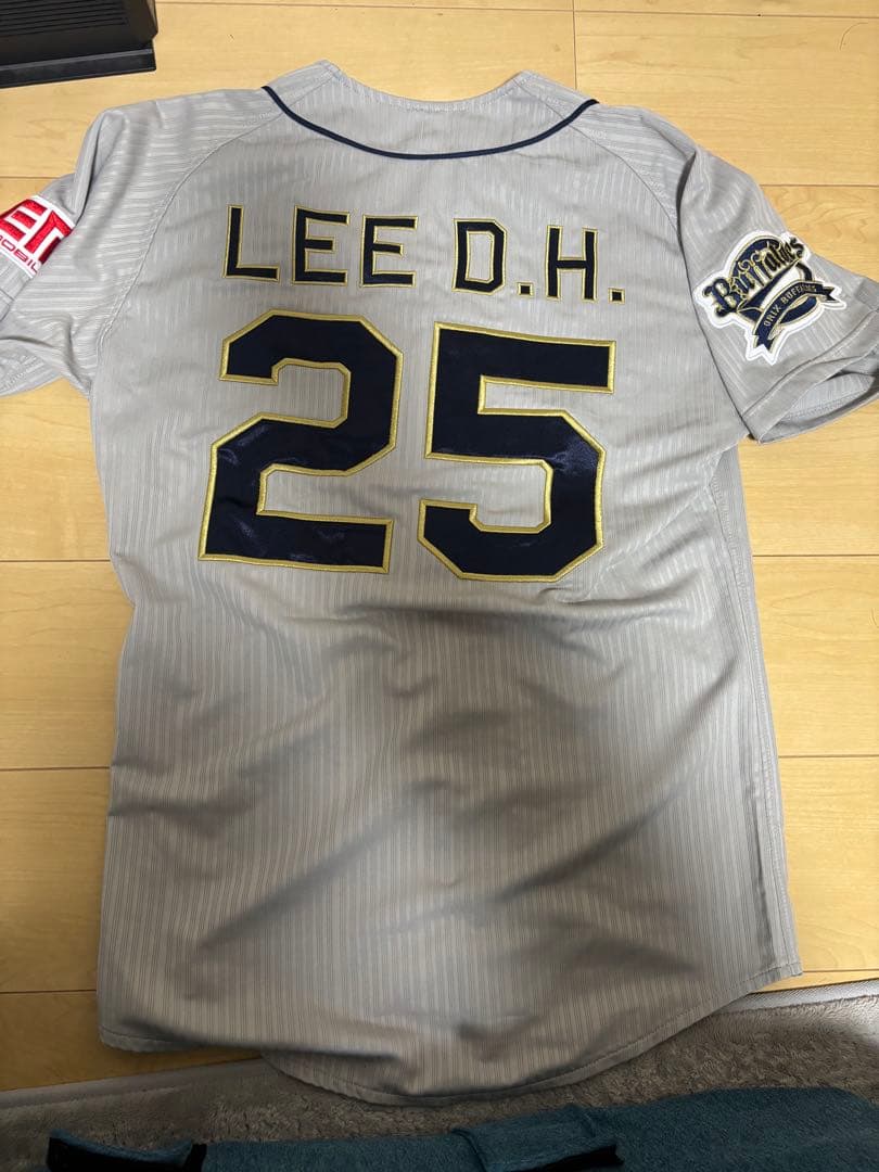 オリックス・バファローズ 李大浩 ビジター ユニフォーム L