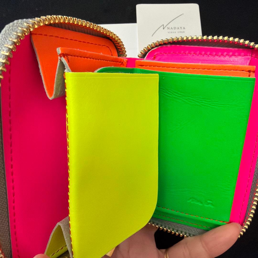 NADAYA mu CRAZY ミニ財布 本革