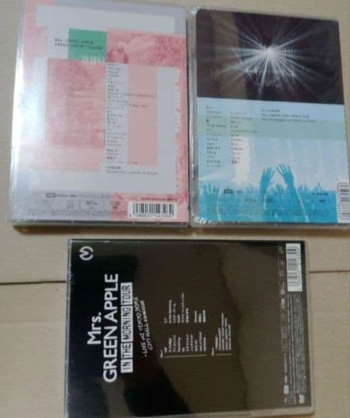 新品未開封 Mrs. GREEN APPLE DVD 3枚セット