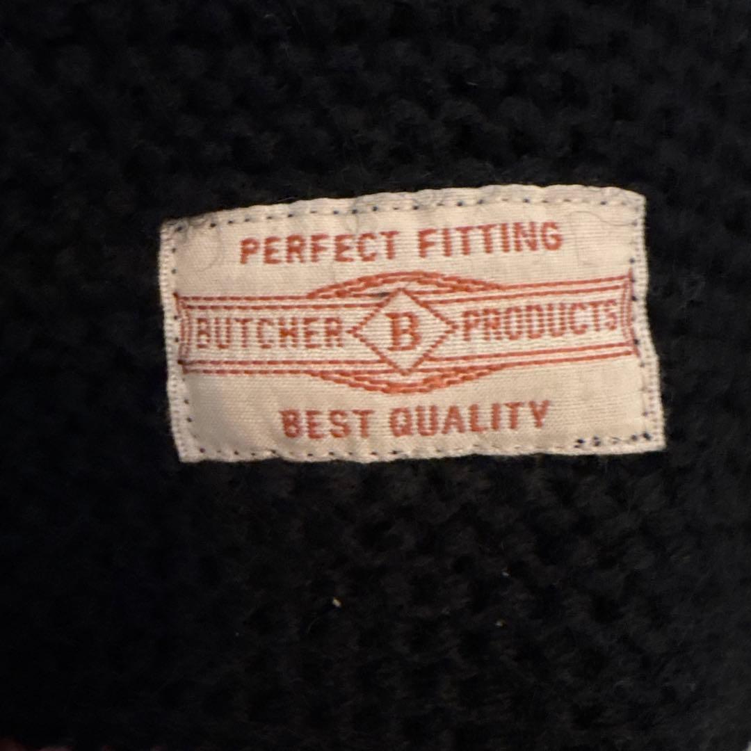 butcher products レッドクロスマフラー atlast&co