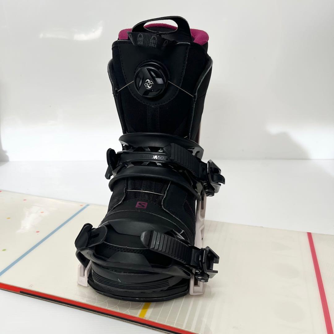 SALOMON レディース スノボセットサロモン　スノーボード　女性用　美品