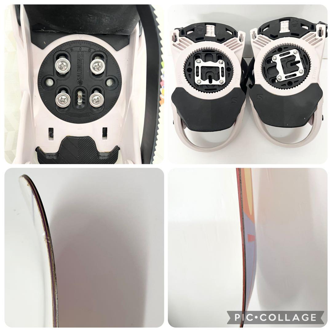 SALOMON レディース スノボセットサロモン　スノーボード　女性用　美品