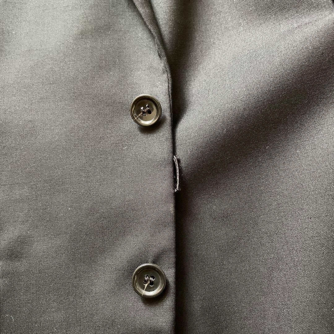 Nハリウッド　ブラックシングルブレスト スーツ