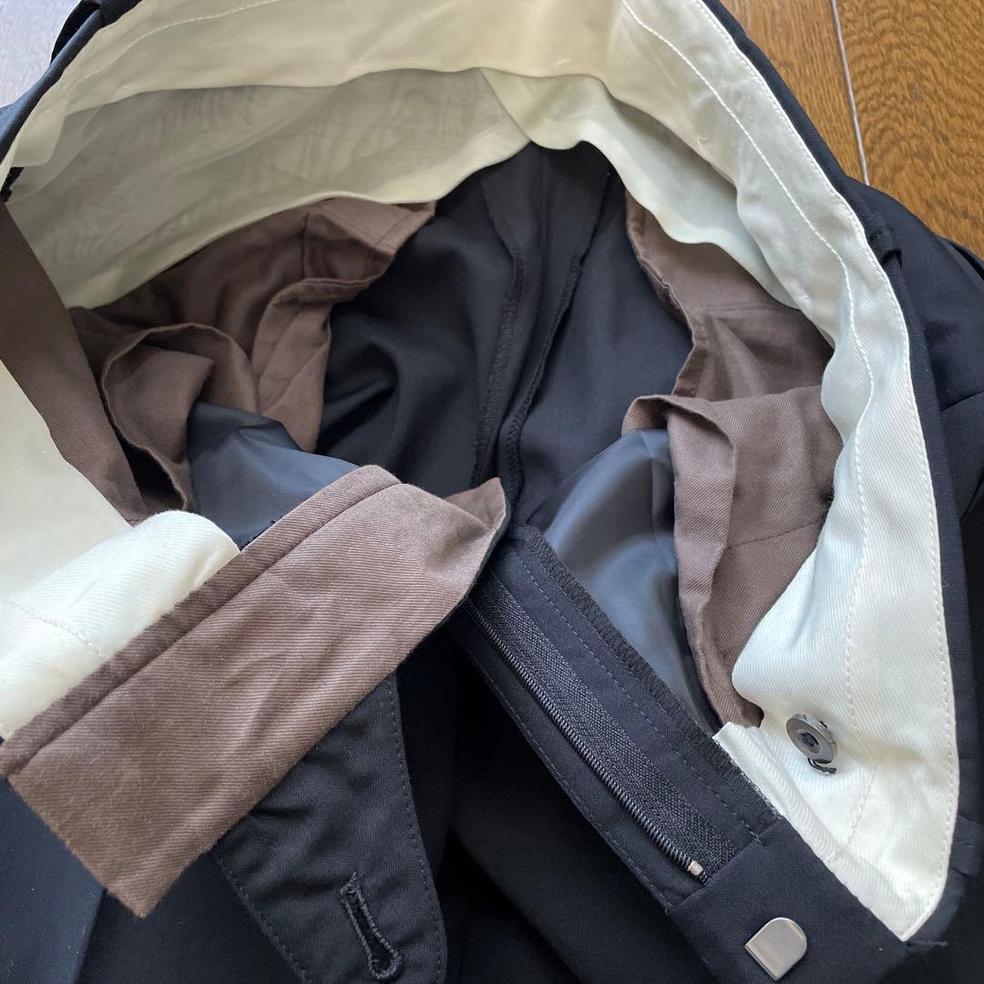 Nハリウッド　ブラックシングルブレスト スーツ