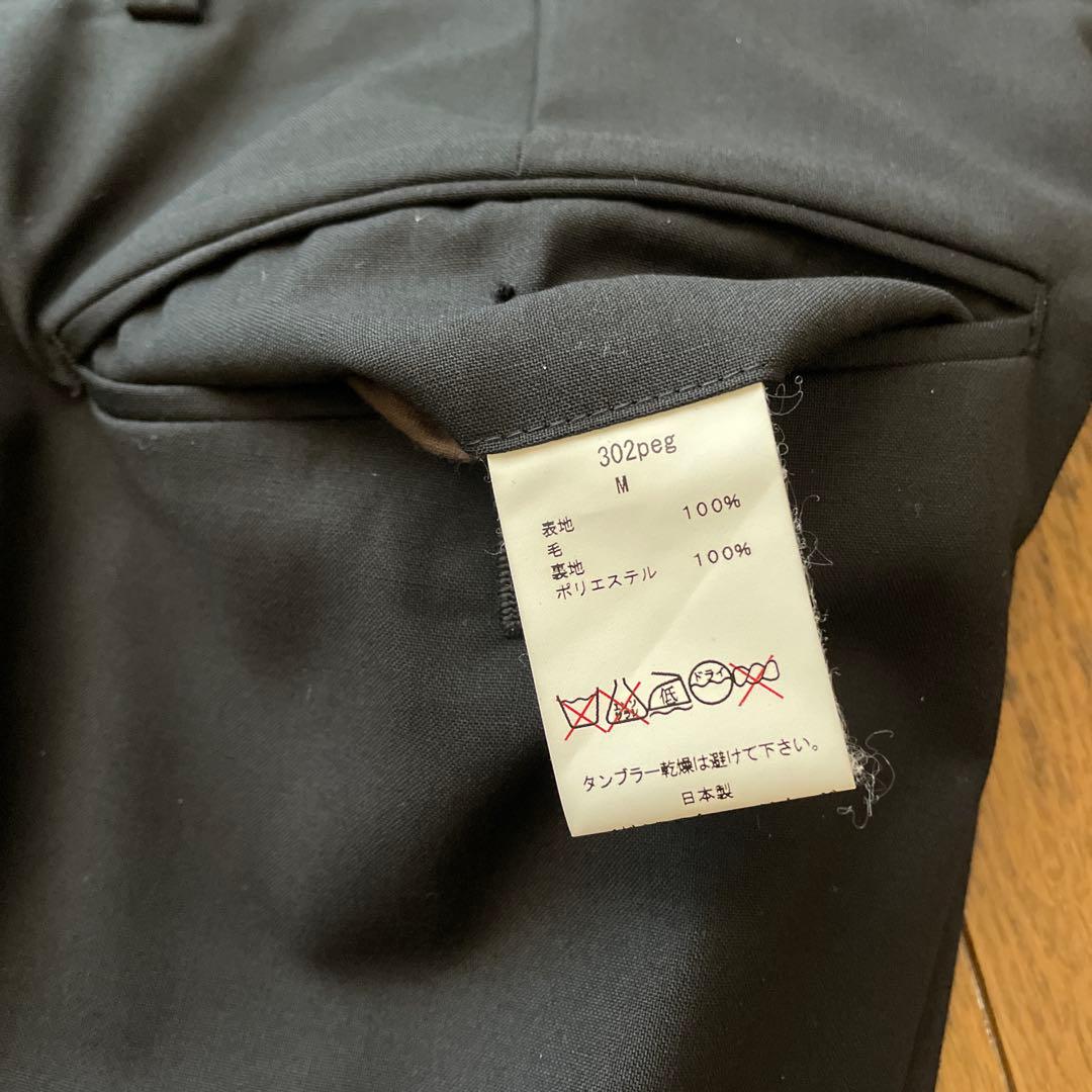 Nハリウッド　ブラックシングルブレスト スーツ