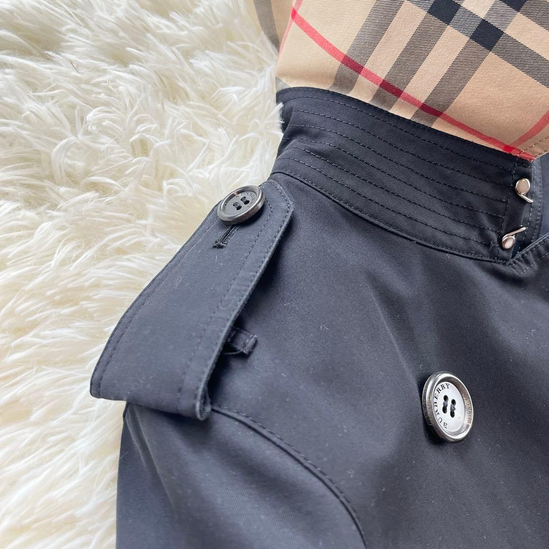 専用　極美品　バーバリー　トレンチコート　ライナー　ノバチェック　ベルト　黒