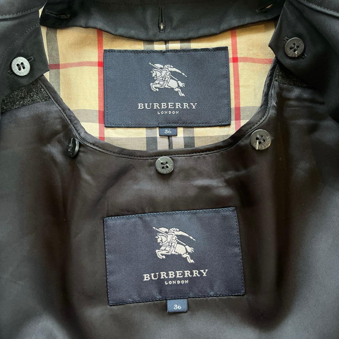 専用　極美品　バーバリー　トレンチコート　ライナー　ノバチェック　ベルト　黒