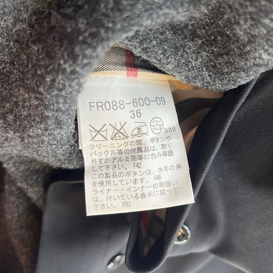 専用　極美品　バーバリー　トレンチコート　ライナー　ノバチェック　ベルト　黒