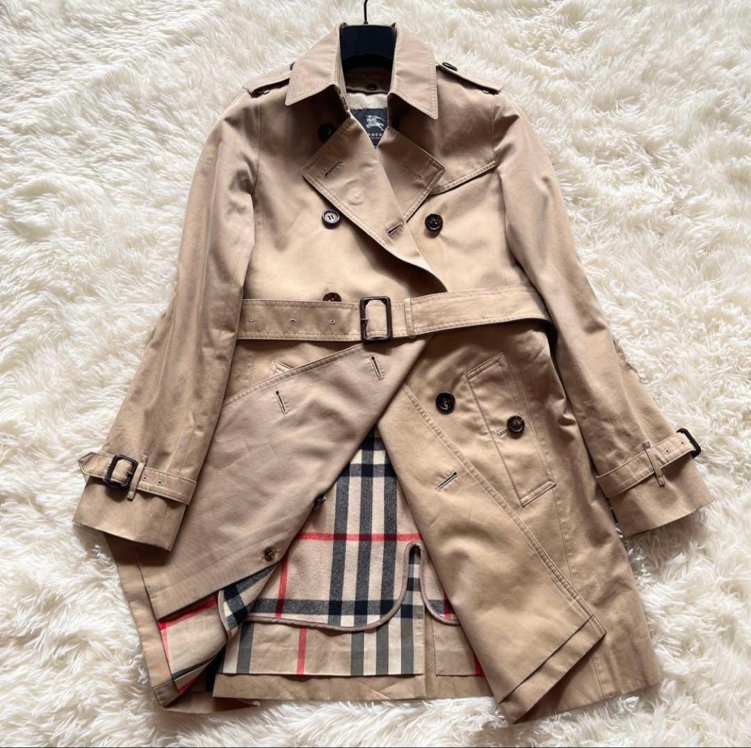 専用　極美品　バーバリー　トレンチコート　ライナー　ノバチェック　ベルト　黒