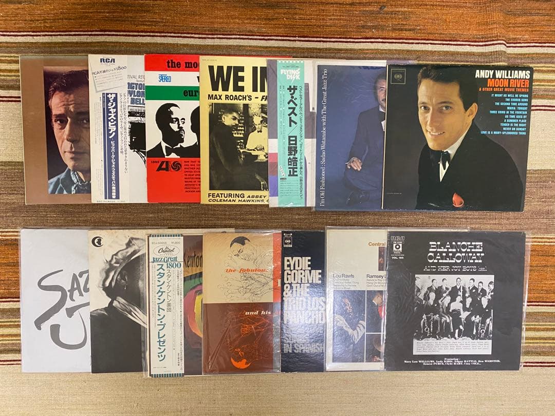 断捨離レコードまとめ（洋楽）（邦楽）ジャンク５０枚セットjazz・Rock等