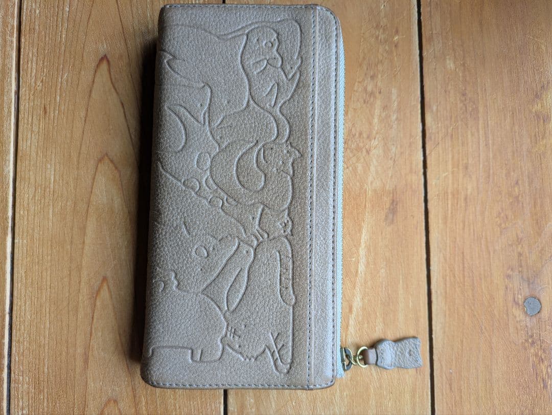 ダコタ　アニマーレ　長財布　グレー