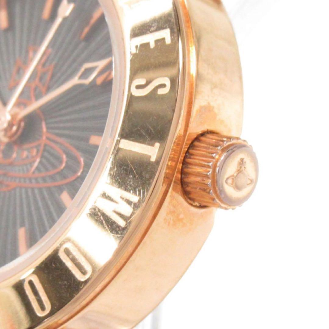 入手困難✨ ヴィヴィアンウェストウッド　デカオーブ ブラック ゴールド ラウンド