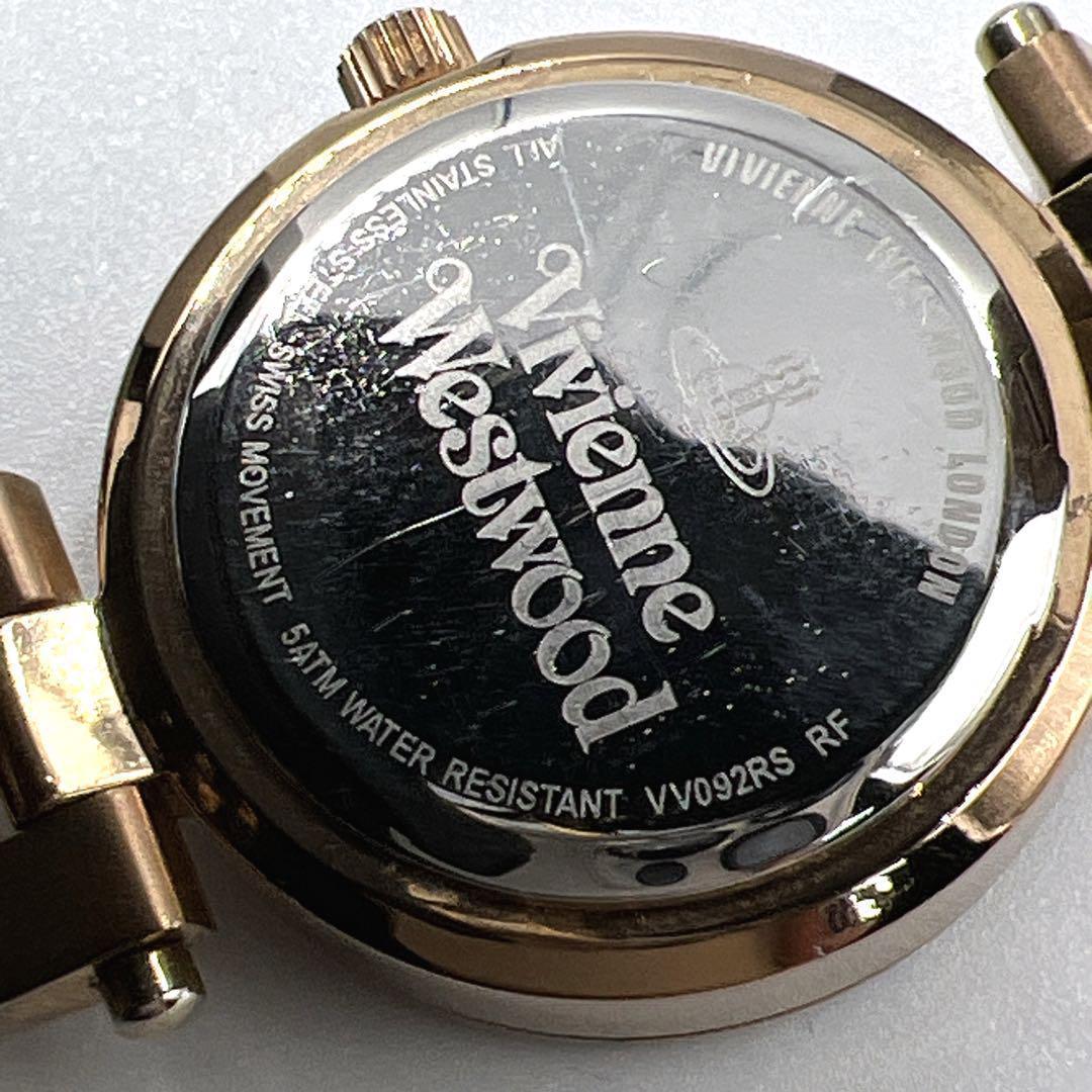 入手困難✨ ヴィヴィアンウェストウッド　デカオーブ ブラック ゴールド ラウンド