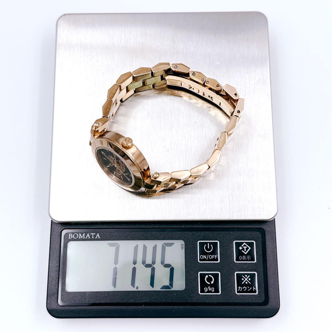 入手困難✨ ヴィヴィアンウェストウッド　デカオーブ ブラック ゴールド ラウンド