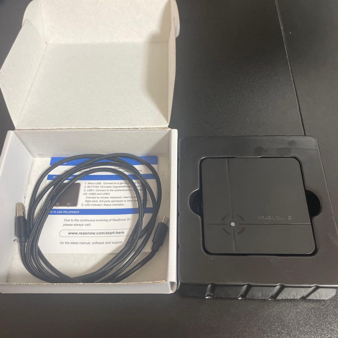 ReaS1 ゲーミングコンバーター アンチリコイル/連射マクロ搭載