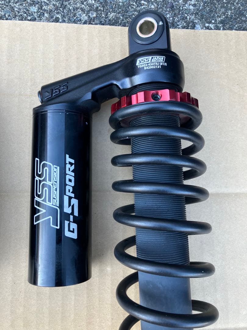 オマル　YSS G-Sport サスペンション 黒/赤　フォルツァ用