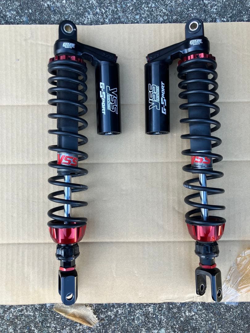 オマル　YSS G-Sport サスペンション 黒/赤　フォルツァ用