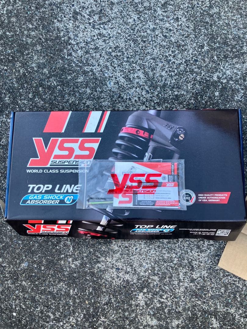 オマル　YSS G-Sport サスペンション 黒/赤　フォルツァ用