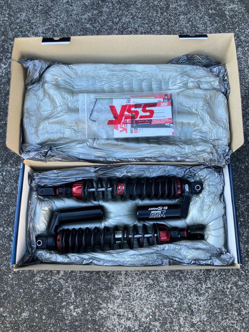 オマル　YSS G-Sport サスペンション 黒/赤　フォルツァ用