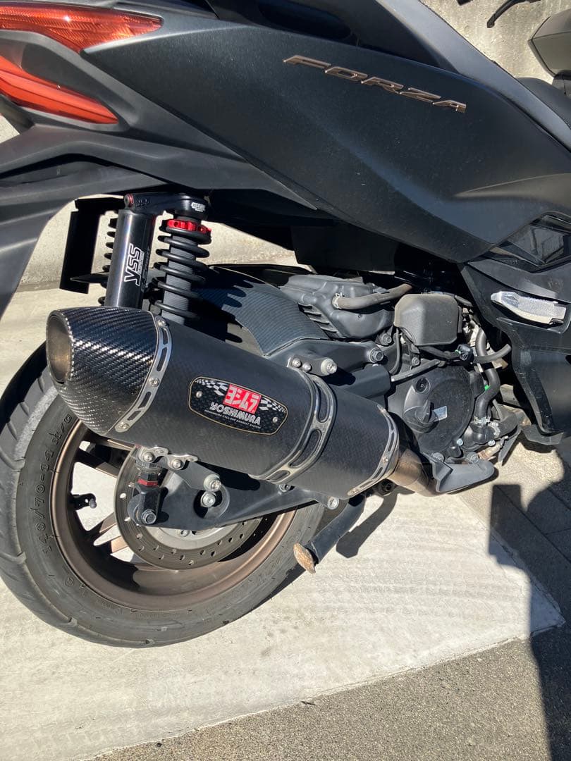 オマル　YSS G-Sport サスペンション 黒/赤　フォルツァ用