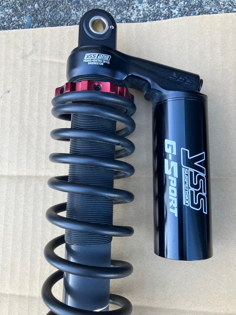 オマル　YSS G-Sport サスペンション 黒/赤　フォルツァ用