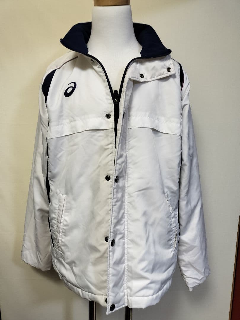 アシックス ウォーマー　上下　防寒 防風 メンズM XAW432 XAW332