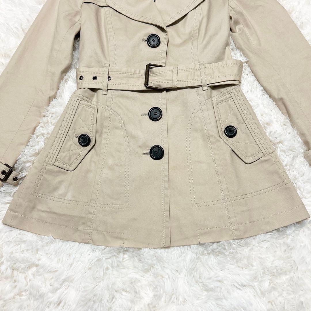 ✨美品✨ バーバリーブルーレーベル トレンチコート ノバチェック ベルト 38