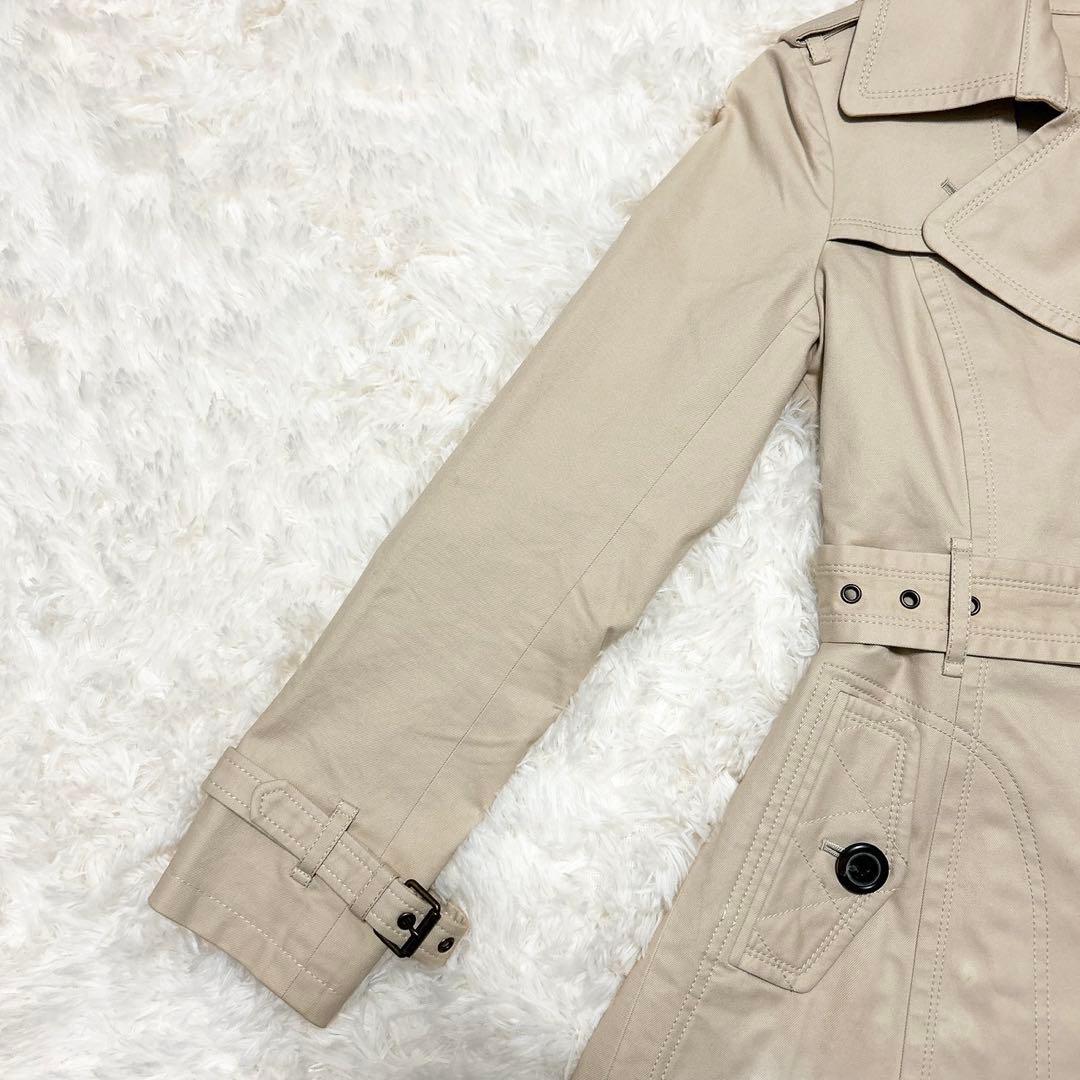 ✨美品✨ バーバリーブルーレーベル トレンチコート ノバチェック ベルト 38