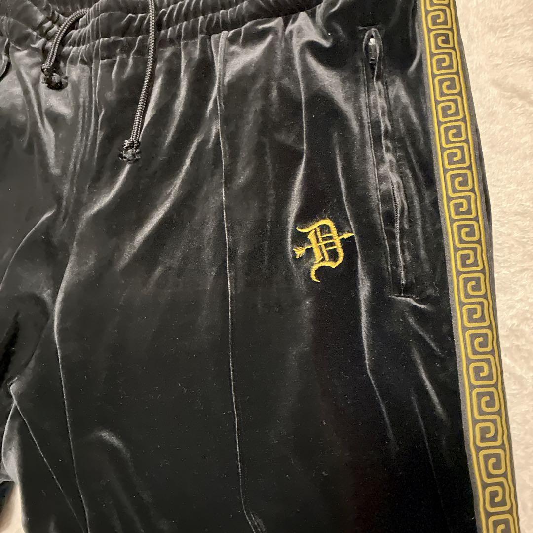 希少 サイズL ドレスヒッピー DHベロア セットアップ ジャケット パンツ