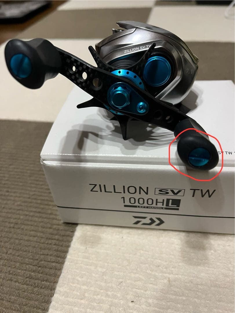 21ジリオン　SV TW 1000HL ベイトリール　KTF