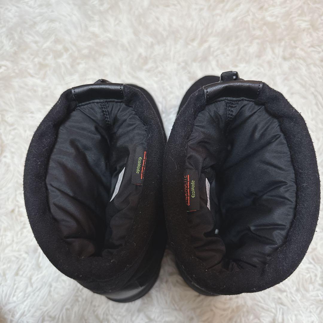 美品 THE NORTH FACE ヌプシ ブーティ ウールV 防寒ブーツ 黒