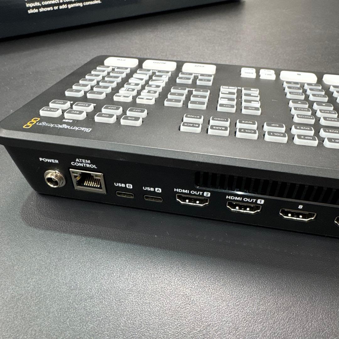 【美品】ATEM Mini Extreme ISO ライブストリーミング機器