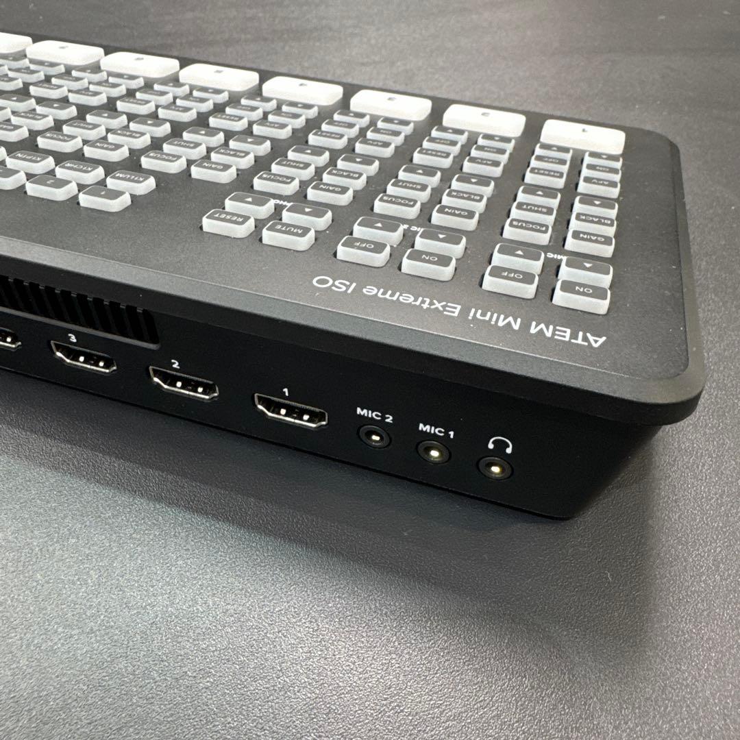 【美品】ATEM Mini Extreme ISO ライブストリーミング機器