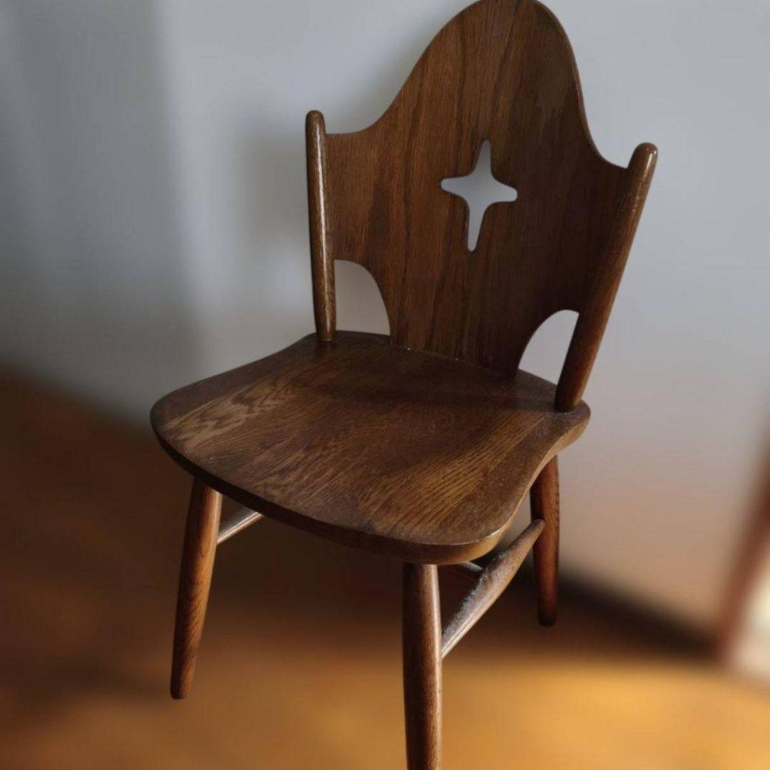 オムオム　太平ダイニングチェア③④二脚セット