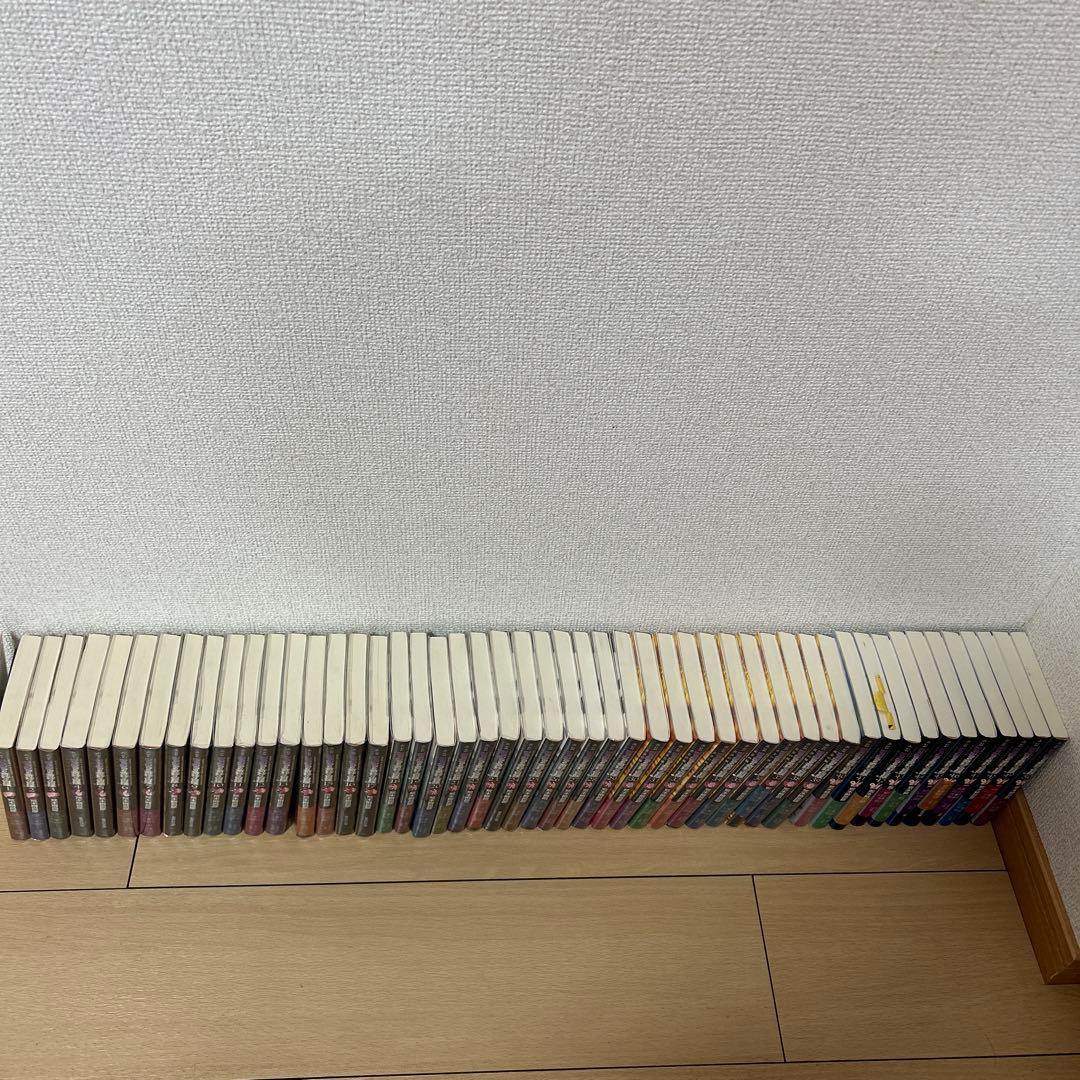 ジョジョの奇妙な冒険　文庫　全巻　50巻　初版　しおり47枚など付属