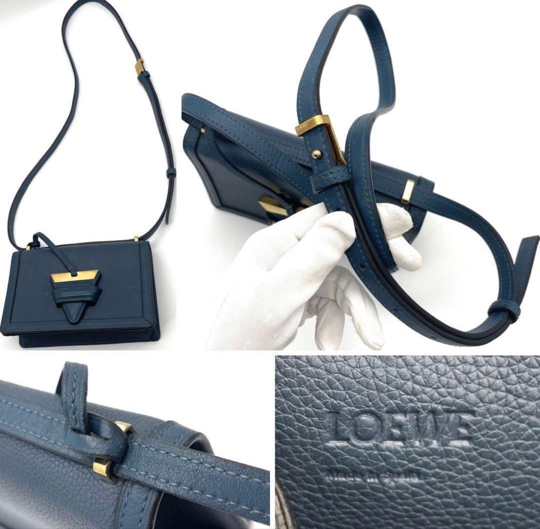 y*.様 極美品✨LOEWE バルセロナ ショルダー 2way スモール 保存袋