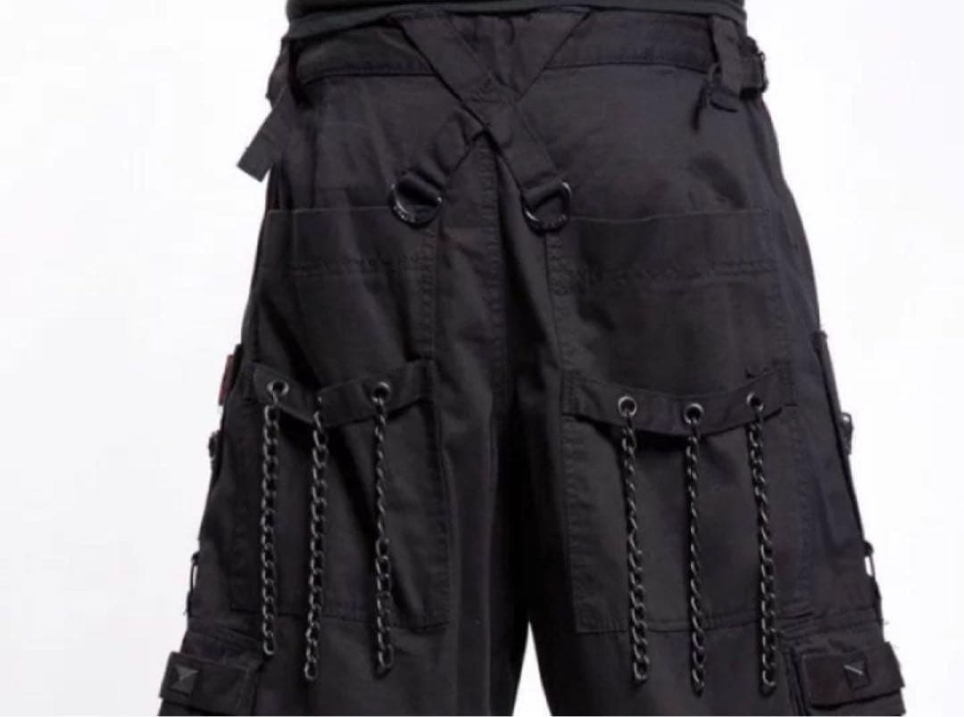 TRIPP nyc トリップ ワイドパンツ ブラック 手錠 チェーン パンク 黒
